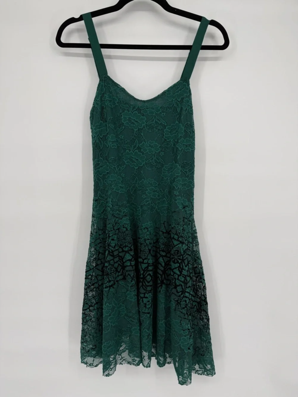 Free‎ People Lace Slip Dress Boho Fairy Grunge Babydoll Medium Forest Whimsical